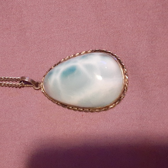 Jewelry - Larimar Stone Necklace